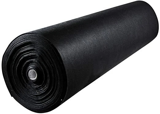 10 METRI TNT TESSUTO NON TESSUTO ALTEZZA 90cm 50GR NERO 10mt x 90cm LAVABILE