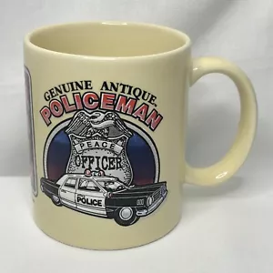 Police Ceramic Coffee Mug / Cup Vintage 1990's - Picture 1 of 8