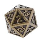 Polyhedral 20-sides D20 Dice for Dragon Scale Dungeons&Dragons DnD RPG
