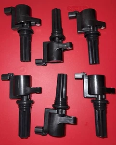 6 Pack Of Ignition Coil For 2000-05 Lincoln LS 2000-02 Jaguar S-Type 3L V6 FD496 - Picture 1 of 5