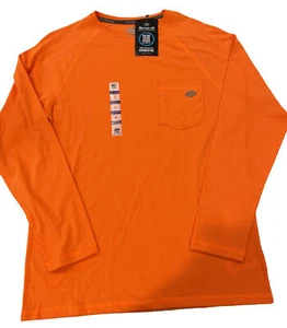 Dickies Men's Big and Tall Temp-iq Performance Cool Orange Medium New - Picture 1 of 11