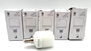 5x EGLO Edi Light Sparlampe T45 Tropfen 9W 9 Watt Restposten 33036 Neu - Bild 1 von 1