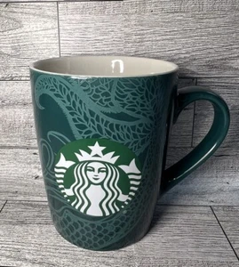 Taza de café Starbucks 2020 verde blanco 10 oz cerámica - Imagen 1 de 5