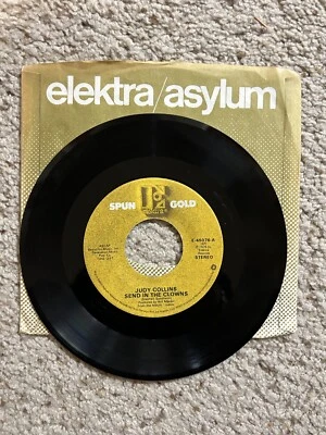 Judy Collins Vinyl 45rpm  Send In The Clowns / Angel Spread Your Wings EX — 第 1/3 张图片