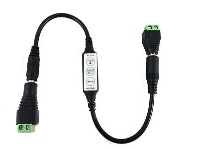 PROP AND SCENERY LIGHTS, LLC MED1 - Micro Effects Dimmer & Adapters LED Lighting Control 5 9 12 24 volt MEDAP