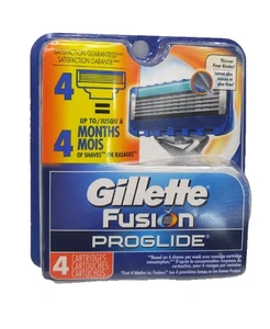Gillette Fusion ProGLIDE 4 Cartridges Old Packaging as imaged - Picture 1 of 2