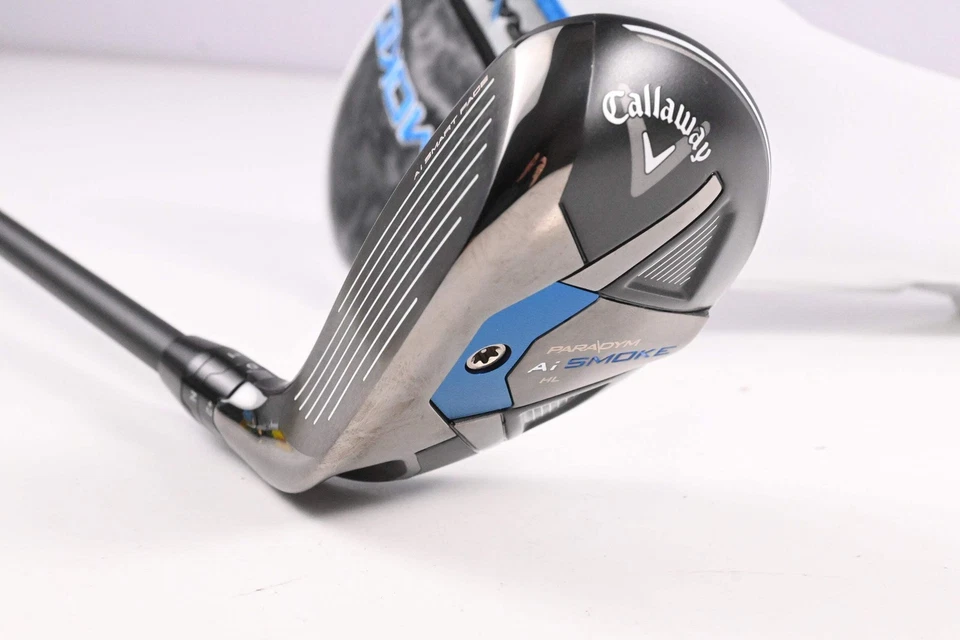 Left Hand Callaway Paradym Ai Smoke HL #4 Hybrid / 21 Degree / Stiff Flex Cypher - Image 1 of 4