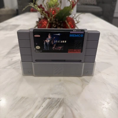 Phalanx Nintendo Syetem SNES 1992 Tested Good Condition - Image 1 of 4
