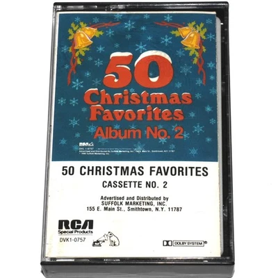Christmas Favorites - Album No. 2 (Cassette Tape 1986) Holiday Music PLAY TESTED - Image 1 of 4
