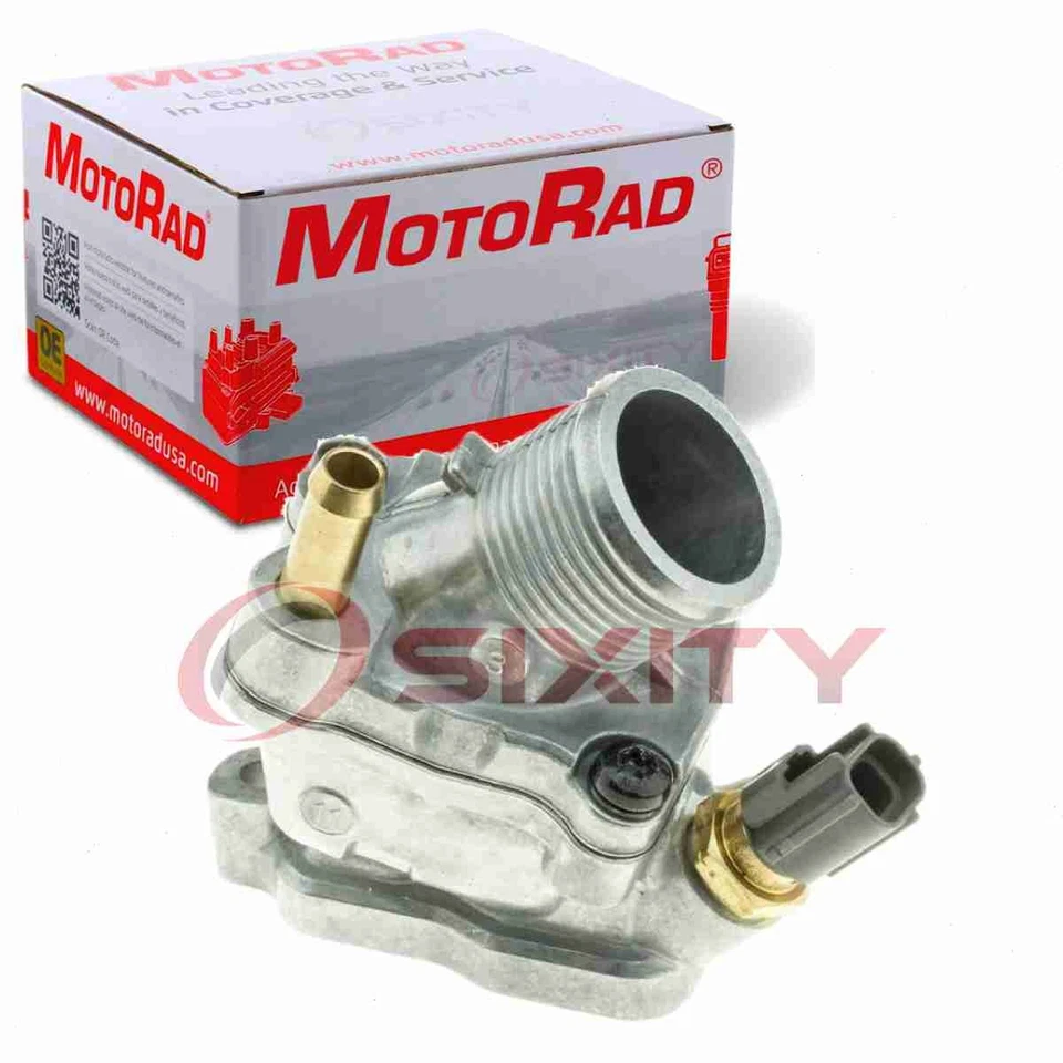 MotoRad Coolant Thermostat Housing Assembly for 2002-2004 Volvo C70 Engine ae - Imagem 1 de 4