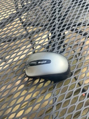 Microsoft Wireless USB Bluetrack Ambidextrous Mobile Mouse 3500 Ness Gray - Image 1 of 2