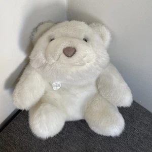 Gund Classic Platinum Edition Snuffles Bear White Polar Plush 11” With Logo Tag - Picture 1 of 10