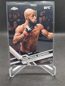 2017 Topps Chrome UFC - Demetrious Johnson #23 - Foto 1 di 2