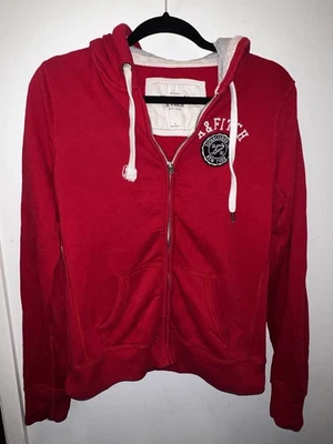 Sudadera con Capucha Para Mujer Vintage Y2K Logo Abercrombie & Fitch Grande Preppy Deportiva Algodón Foto 1 de 4