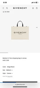 Givenchy G tote Medium - Picture 1 of 17