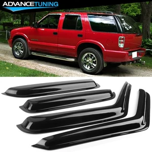 Fits 98-01 GMC Envoy 95-05 Jimmy 95-05 Blazer 96-01 Bravada Window Visors 4PCS - Bild 1 von 6