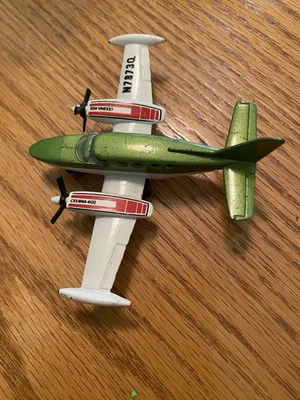 Vintage 1974 Matchbox Sky-Busters Diecast SB-9 Cessna 402 Airplane - Image 1 of 2