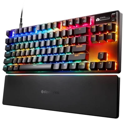 SteelSeries Apex Pro TKL Gen 3 JP Black Gaming Keyboard with Rapid Tap and Rapid - Image 1 of 4