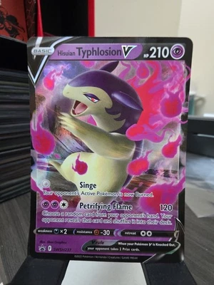 Hisuian Typhlosion V SWSH237 SWSH: Sword & Shield Promo Cards Holo - Image 1 of 2