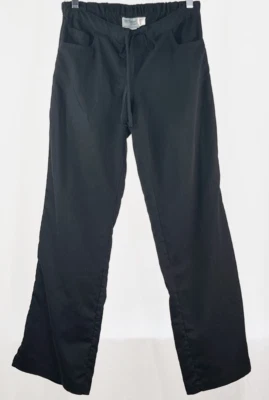 Unisex Grey’s Anatomy Barco Scrub Black Drawstring Pants Pockets Size M - Image 1 of 4