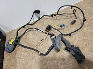 2016 CHEVROLET TRAVERSE LEFT DRIVER SIDE REAR DOOR WIRE HARNESS PIGTAIL PLUGS - Picture 1 of 4