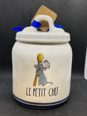Rae Dunn Ratatouille Canister - Le Petit Chef 6” Tall - Image 1 of 2