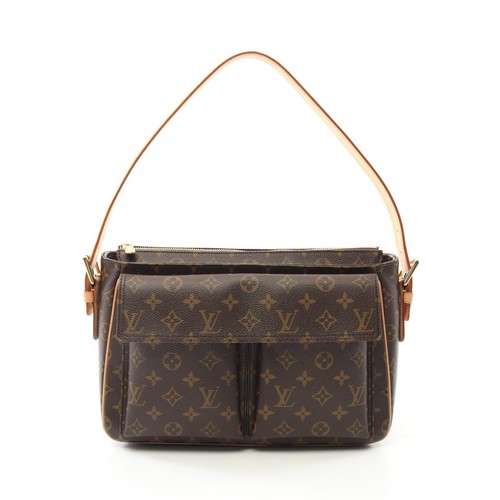 LOUIS VUITTON（LV） Borsa a tracolla Louis Vuitton Vivacite GM M51163 Monogram pelle marrone usata LV
