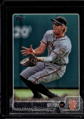 Tarjeta de béisbol 2015 Topps Black #67 Hunter Pence 42/64 Gigantes de San Francisco 40197 Foto 1 de 2