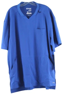 Edge Men's Grey's Anatomy Scrub Top Size 3XL Royal Blue NWT - Picture 1 of 8