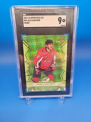 2022-23 Upper Deck Ice - Green #89 Alex Ovechkin - Image 1 of 2