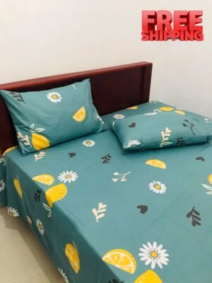 Set Cover Bedding Egyptian Cotton King Flat Sheet Luxury Pillowcases Floral New  - Image 1 of 4