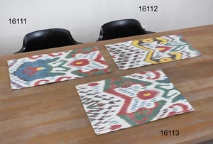 Ikat Pillow Cover Uzbek SET of 3 pcs 12.20"x23.43" Brand New Fast Shipment 16111 - Picture 1 of 10