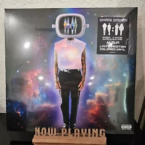 Chris Brown - 11:11 LIMITED DELUXE RED SMOKE 3 LP Vinyl Record, 2024 NEW/SEALED - Picture 1 of 4