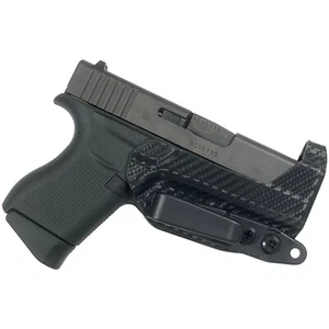 Black Scorpion Gear IWB Trigger Guard Tuckable Holster fits Glock 43, 43X - Picture 1 of 4