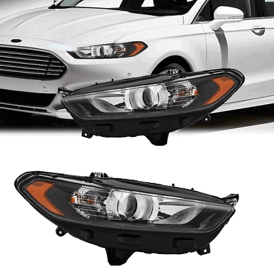 For 2013 2014 2015 2016 Ford Fusion S SE Sedan Headlights Assembly with Bulbs Foto 1 de 4