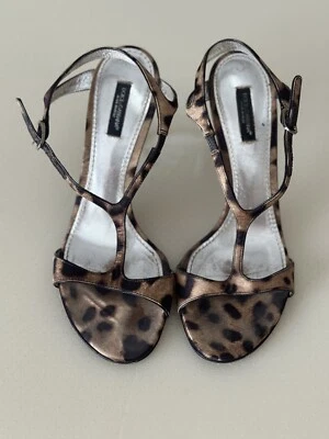 Stiletto Dolce & Gabbana Animal Print 39,5 Foto 1 de 4
