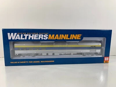 Walthers 910-30063 Delaware & Hudson 85' Budd Baggage-Lounge , HO Scale - Image 1 of 4