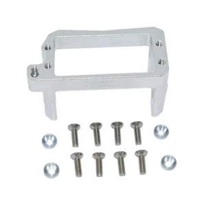 NEW GPM Alum Servo Mount Silver Losi 1/10 Lasernut U4 FREE US SHIP - Picture 1 of 4