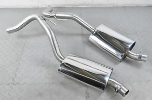 JAGUAR X300 XJ6 XJR6 OVER AXLE INTERMEDIATE CENTRE BOX PIPE SILENCER EXHAUST - Picture 1 of 2
