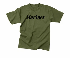             OD Marines Tee - Physical Training T-Shirt by Rothco 60157 - Picture 1 of 6