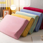 Pillow Case Rebound Latex Pillowcase Memory Foam Pillow Cover Cotton Contour+