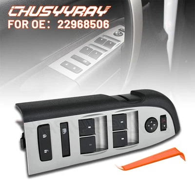 Panel de interruptor de control de puerta lateral ventana 1 pieza para Chevrolet Silverado 2500 HD 2014 Foto 1 de 4