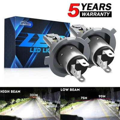 Светодиодные фары дальнего/низкого света для Honda Element EX Sport Utility 4 двери 2003-2011 A - Изображение 1 из 4