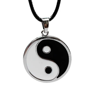 Vintage Tibetan Metal Pendant Yin And Yang Of - Picture 1 of 3