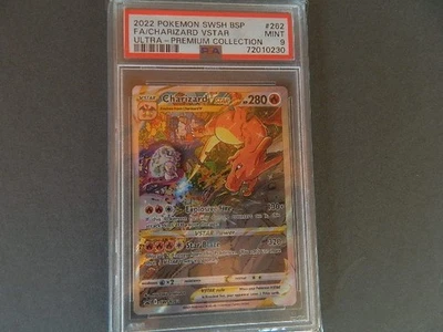 Charizard VSTAR SWSH262 SWSH: Sword & Shield Promo Cards Holo PSA 9 - Image 1 of 3