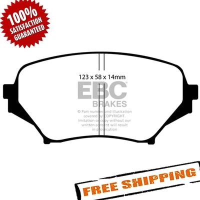 Pastillas de freno delanteras EBC DP41774R Yellowstuff para Mazda MX-5 Miata 2006-2014 Foto 1 de 4