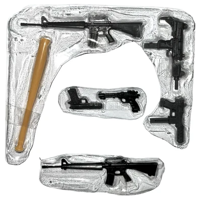 Лот товаров Marvel Legends Каратель Ник Фьюри Игровая вселенная ОРУЖИЕ M-16 Винтовка Бита Uzi - Изображение 1 из 4