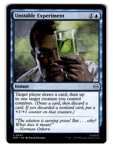 Unstable Experiment C Marvel's Spider-Man 47 NM - Picture 1 of 2