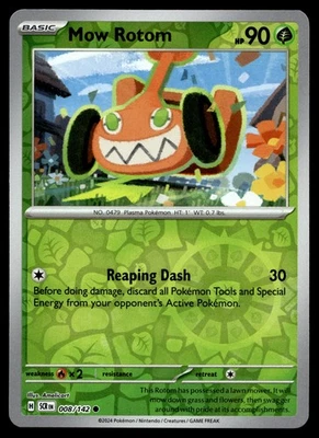 MOW ROTOM 8/142 COMMON STELLAR CROWN POKEMON - Image 1 of 4