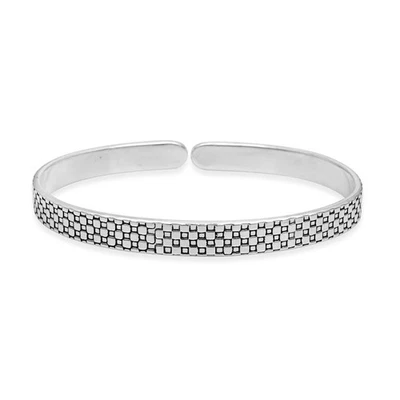 Brazalete Joyería Vintage Hecho a Mano Ajustable Diseño Caja 8" Para Unisex CB-516 Foto 1 de 4